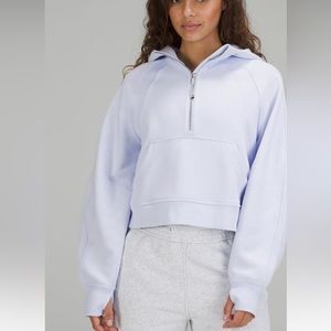Scuba Oversized Half Zip XS/S Blissful Blue